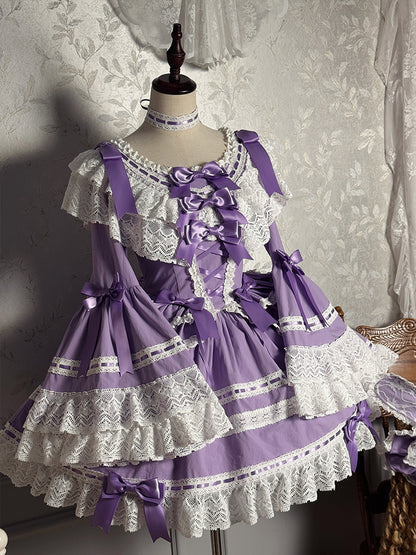 [Deadline for reservation: February 26th] Romantic Lace Doll Ribbon Dress