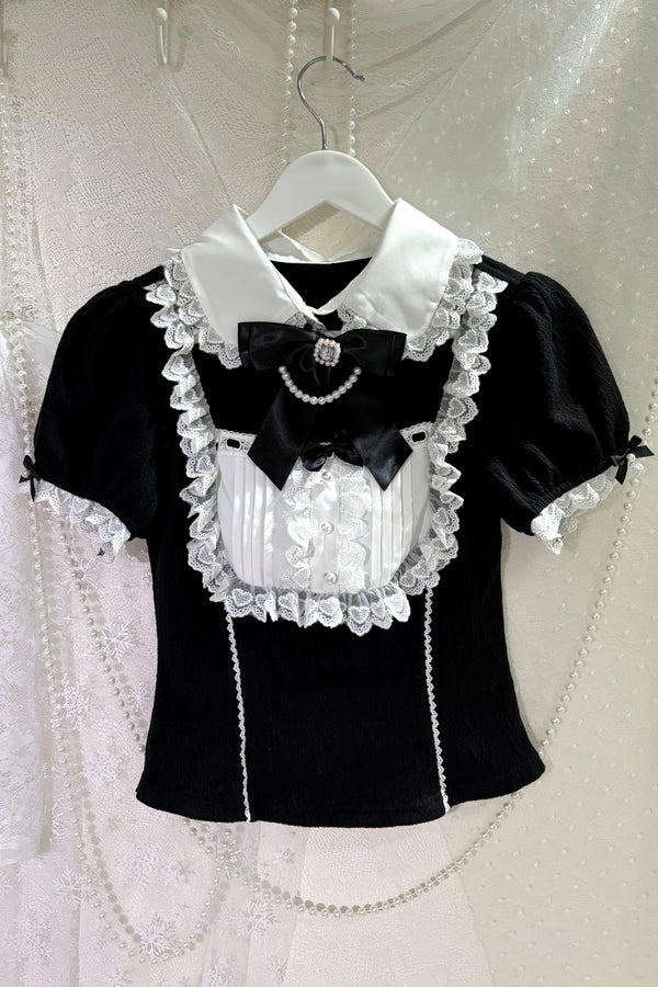 Bunny Ear Gothic Maid Jirai Kei Set