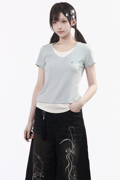 Soft Color Summer Mini T-Shirt
