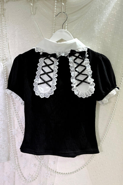 Bunny Ear Gothic Maid Jirai Kei Set