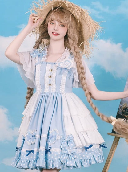 Ice Blue Sweet Summer Lolita Dress