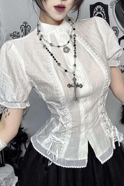 White Lace Gothic Set
