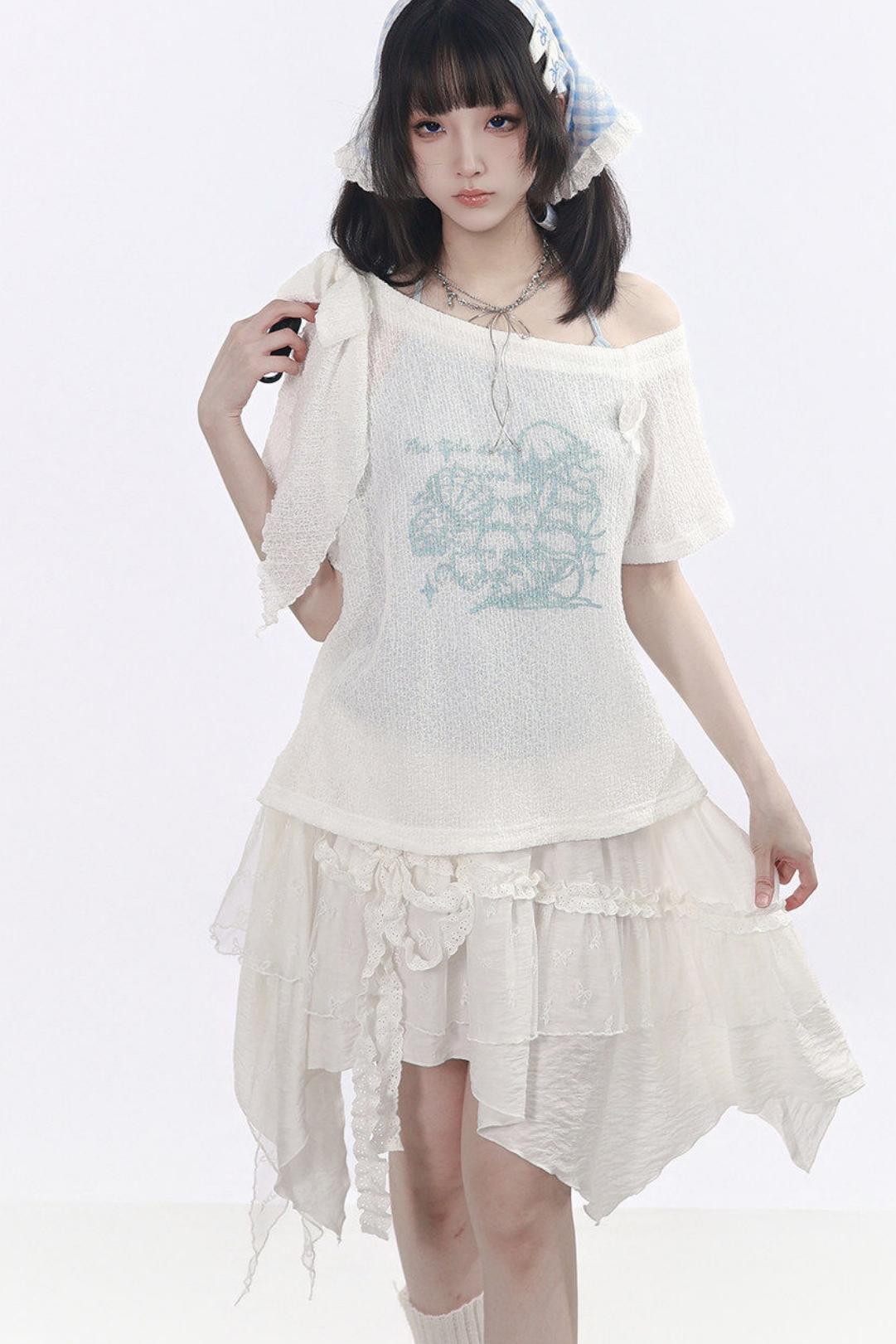 Mermaid Mood Asymmetric Fairy Set