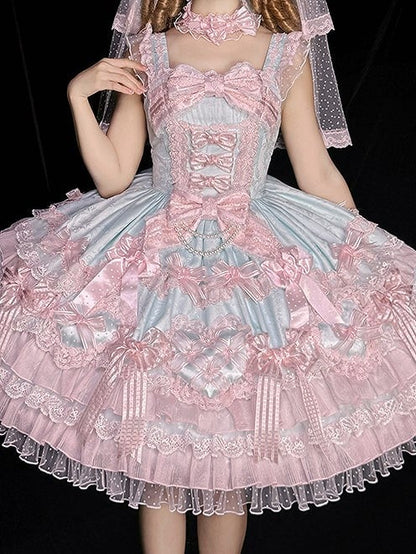 【12月26日予約締切】ピュアスイートローズファンタジーティアードロリータドレス