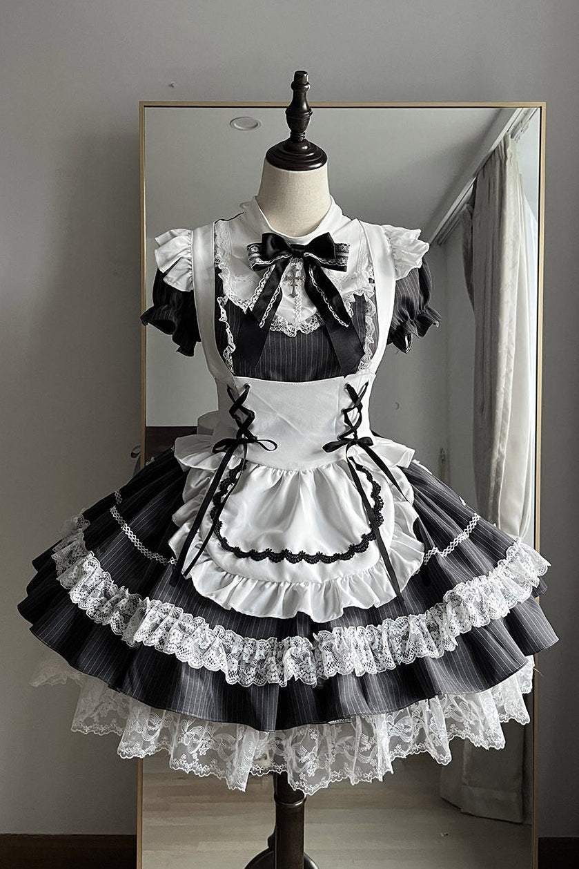 Subkultur-Jirai-Maid-Lolita-Kleid