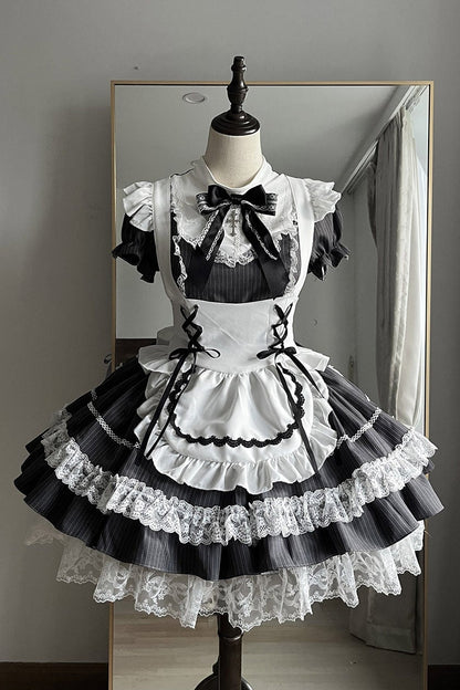 Subkultur-Jirai-Maid-Lolita-Kleid