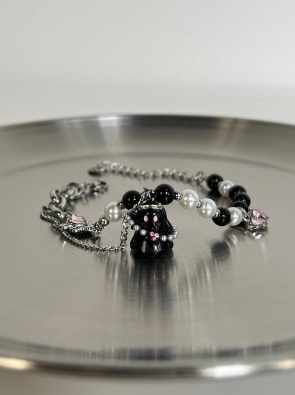 Ghost pearl bracelet