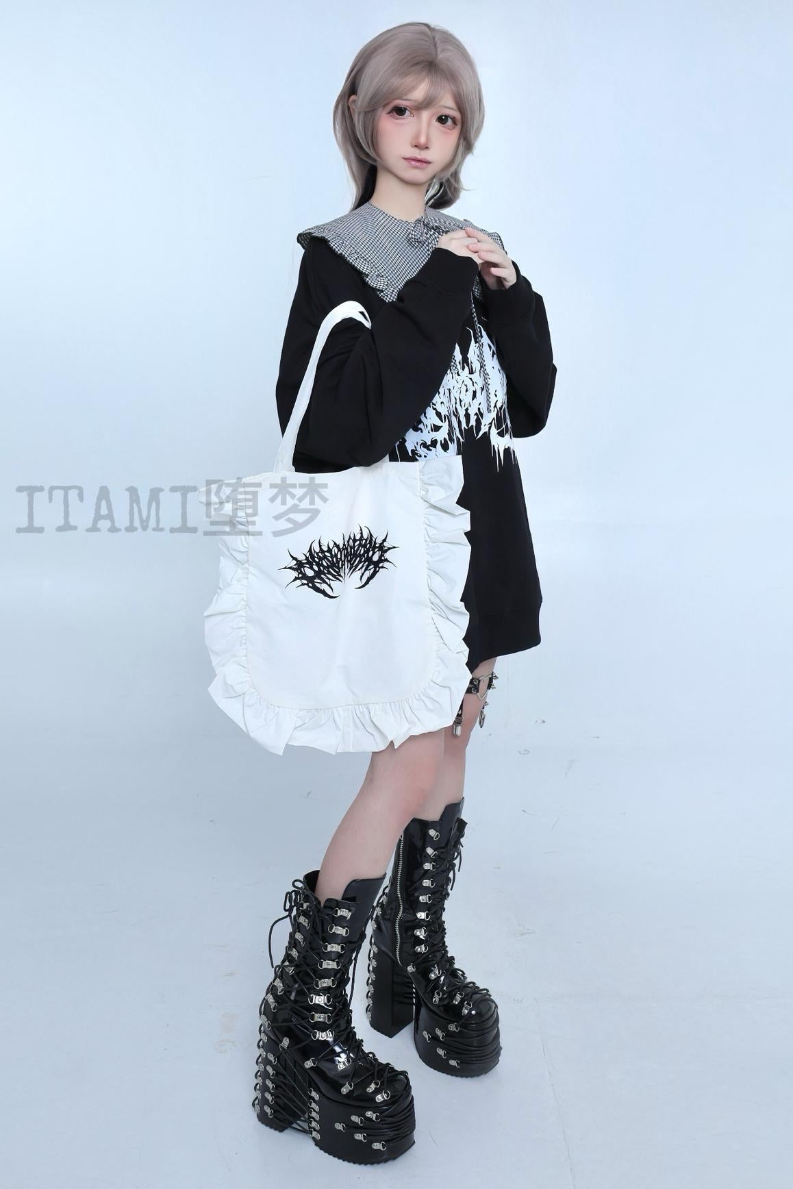Sweat gothique subculture jirai