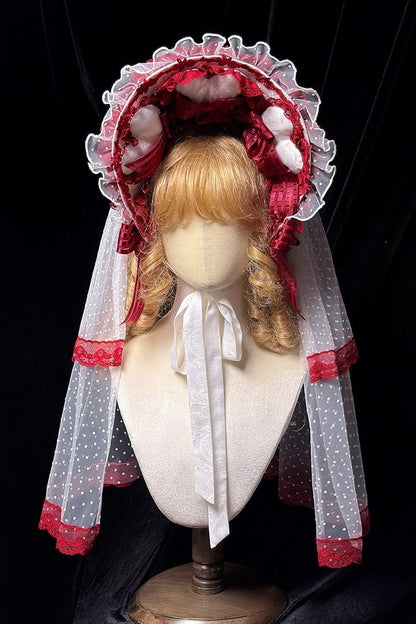 【12月26日予約締切】ピュアスイートローズファンタジーシリーズボンネット＋アクセサリー