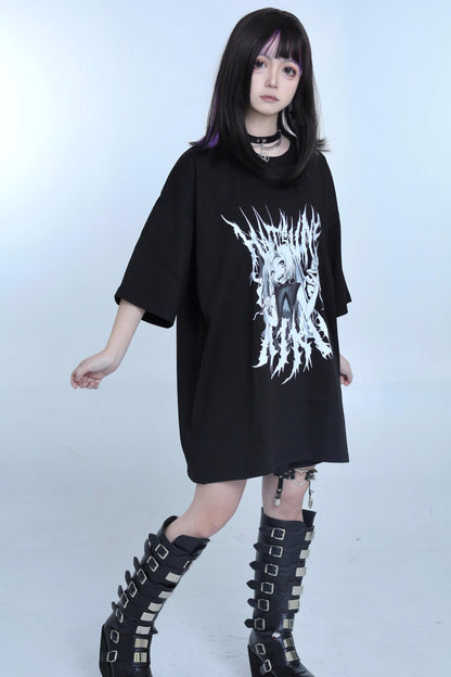 地雷セーラーオーバーTシャツ