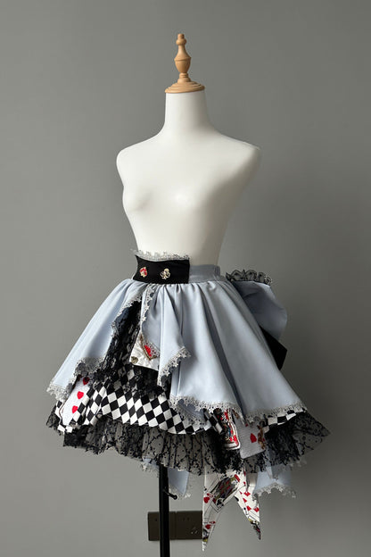 【Reserviertes Produkt】Alice Party Serie Layered Rock + Rückenschleife