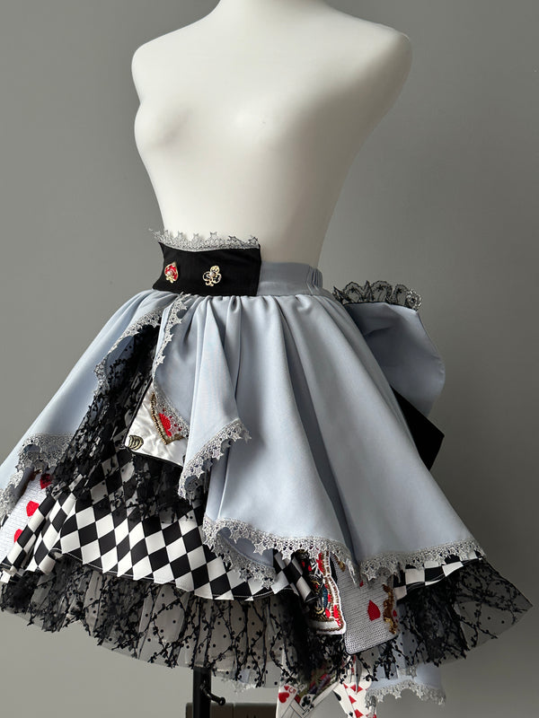 Deposit - Alice LolitaSK Skirt Playing Cards Lingge [Pre-order Remarks Size] Playing cards are not included