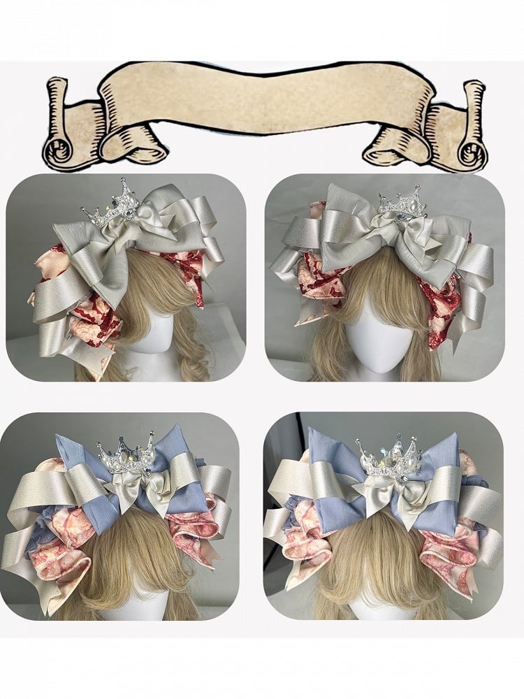 [Pre-order Deadline: September 28] Alice Classical Lolita Series Accessories (Bunny Ear Mini Hat/Ribbon Kc)