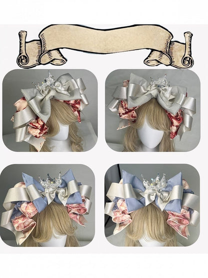 [Pre-order Deadline: September 28] Alice Classical Lolita Series Accessories (Bunny Ear Mini Hat/Ribbon Kc)