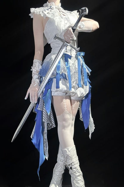 【予約商品】皇子モードスタイルサスペンダースカート＋ショートパンツ＋ショール