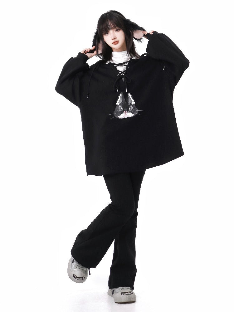 Level Sweetheart Short Fur Jacket Design Tops Pants Setup