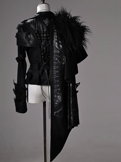 【6月8日预售截止】幻夜暗黑哥特王子西装全套（带披风外套+上衣+裤子）