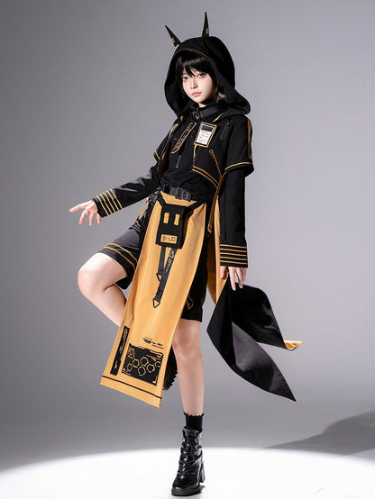 【12月26日予約締切】フューチャリスティックサイバービープリンスロングテールジャケットスーツ＋サスドレス