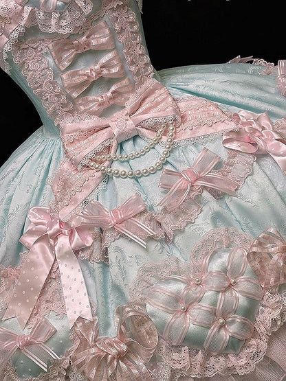 【12月26日予約締切】ピュアスイートローズファンタジーティアードロリータドレス