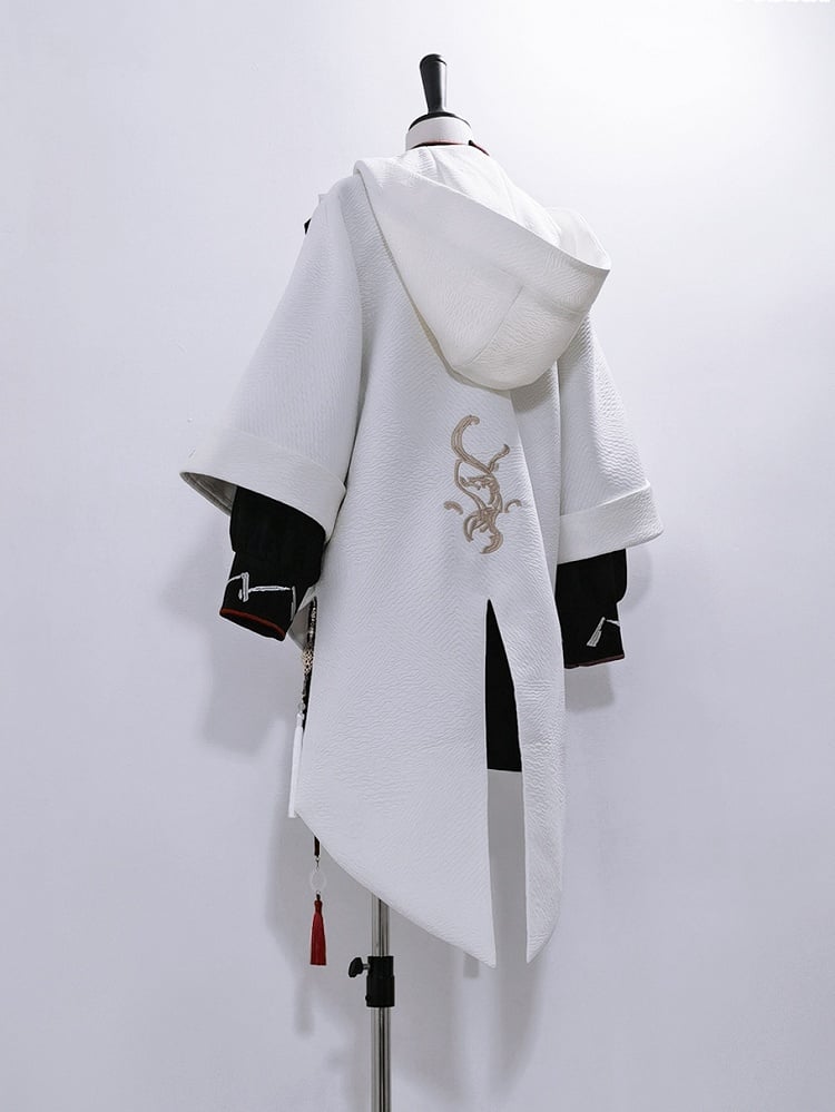 【12月26日予約締切】マウンテンゴーストチャイナプリンスフーディージャケットスーツ＋タッセルネックレス