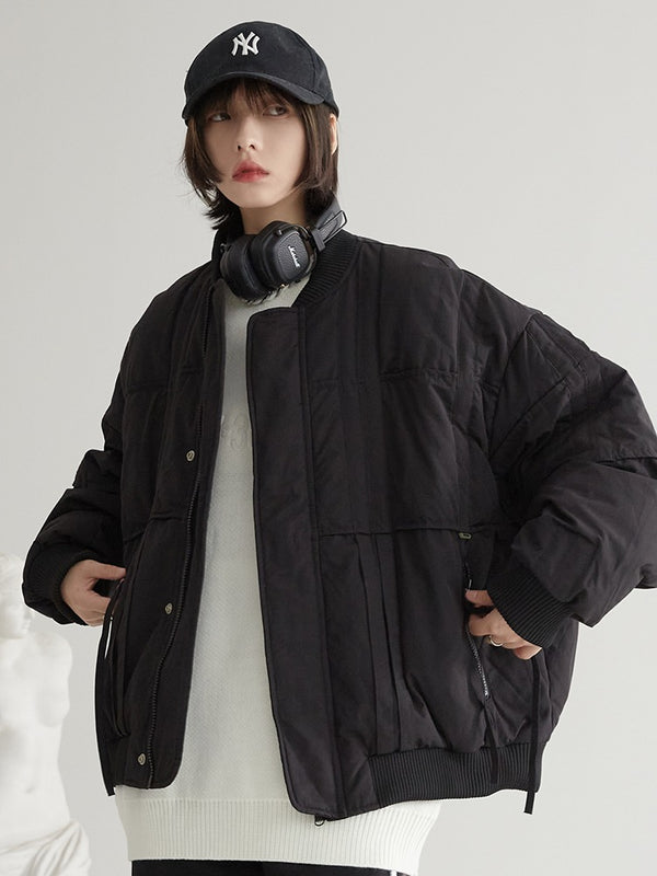 Loose Workwear Style Down Jacket