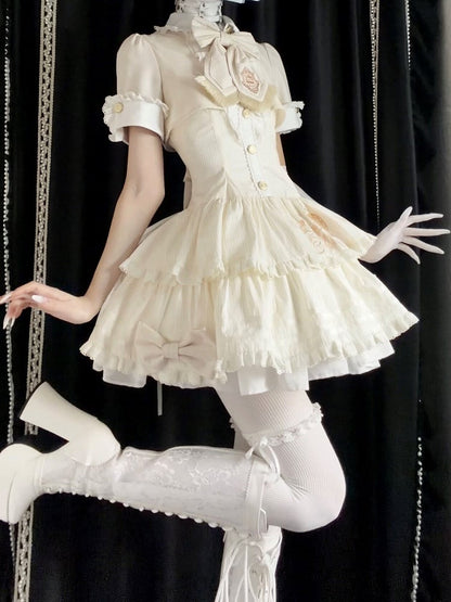 [Pre-order Deadline: March 31] Magical Academy Elegant Crown Embroidery Dress Type A/B