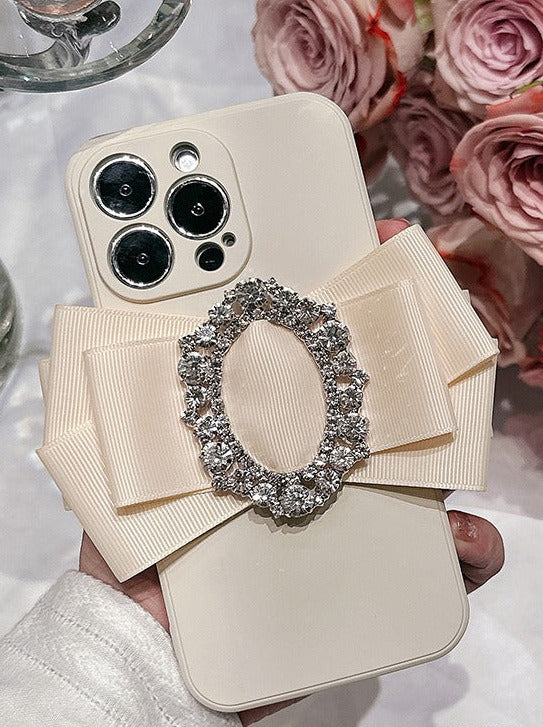 Rhinestone Ribbon Phone Case