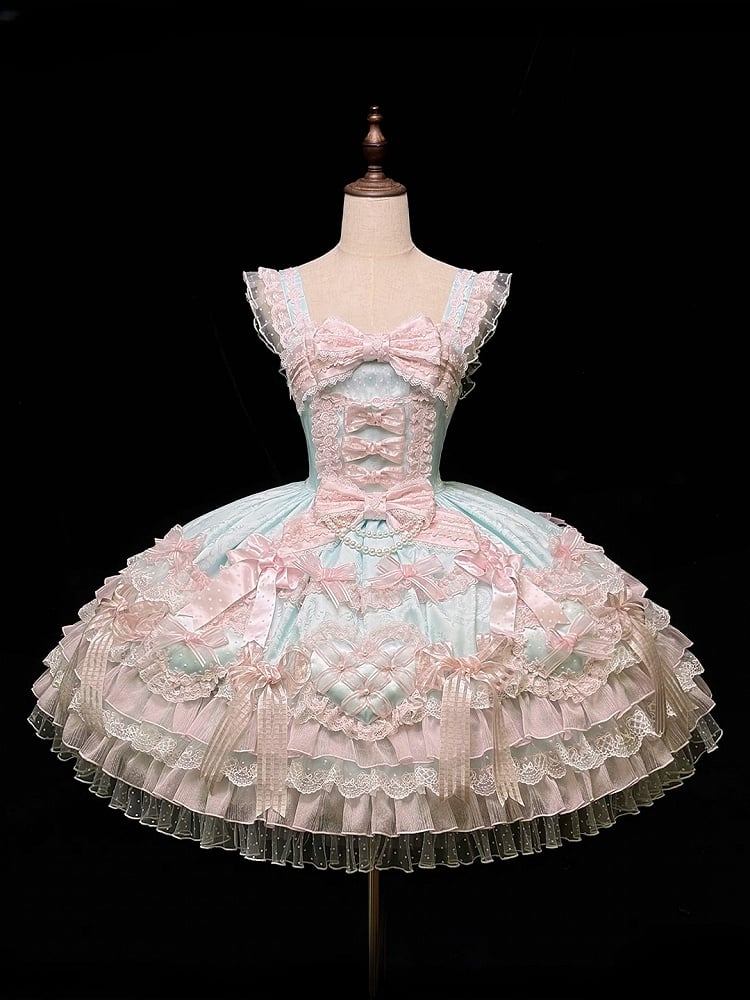 【12月26日予約締切】ピュアスイートローズファンタジーティアードロリータドレス