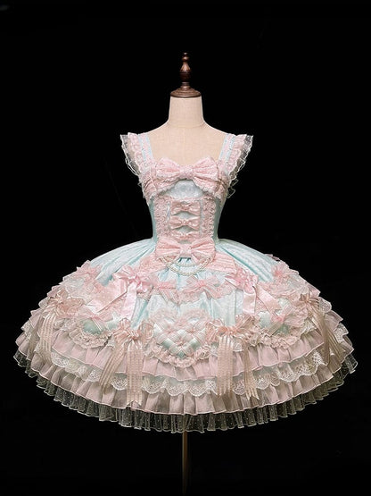 【12月26日予約締切】ピュアスイートローズファンタジーティアードロリータドレス