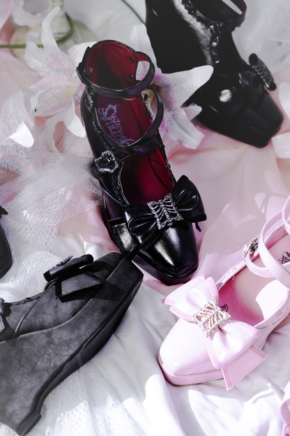 【3月30日予約締切】ダークラブリーボックスリボンシューズ