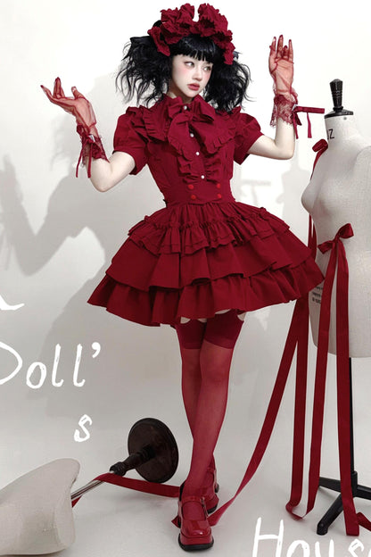 Doll Gift Box Short-Sleeved Shirt