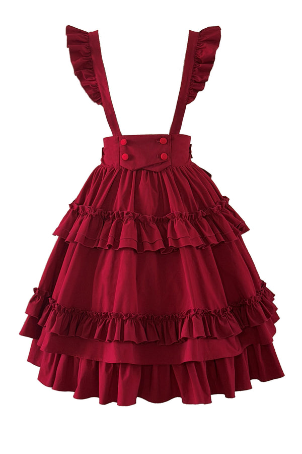 Cat Cocoon Long Cake Skirt