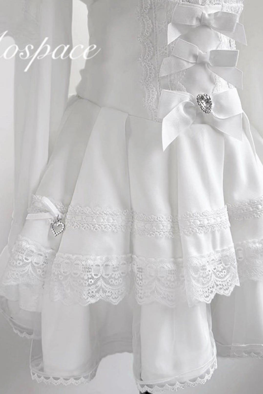 Lace High-Waist Skirt