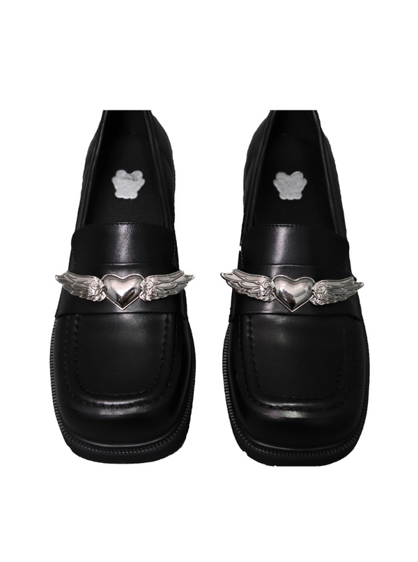 heart angel college single shoes