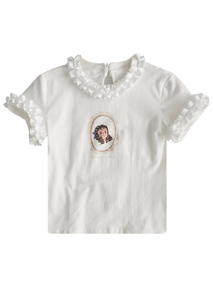 Artist Illustration Art Doll Baby Tops