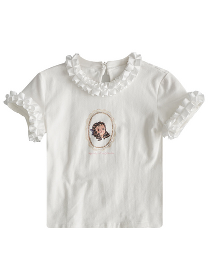 Artist Illustration Art Doll Baby Tops