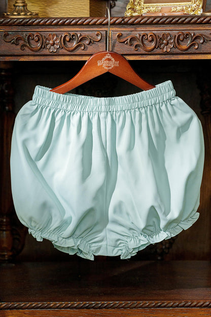 Glänzendes Prinzessinnenkleid und Shorts-Set