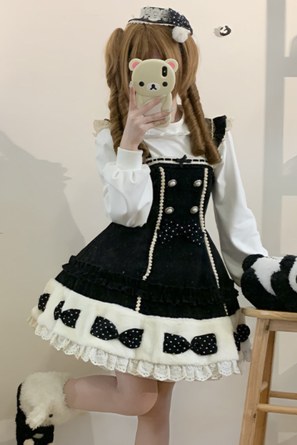 Snow Velvet Lolita Dress