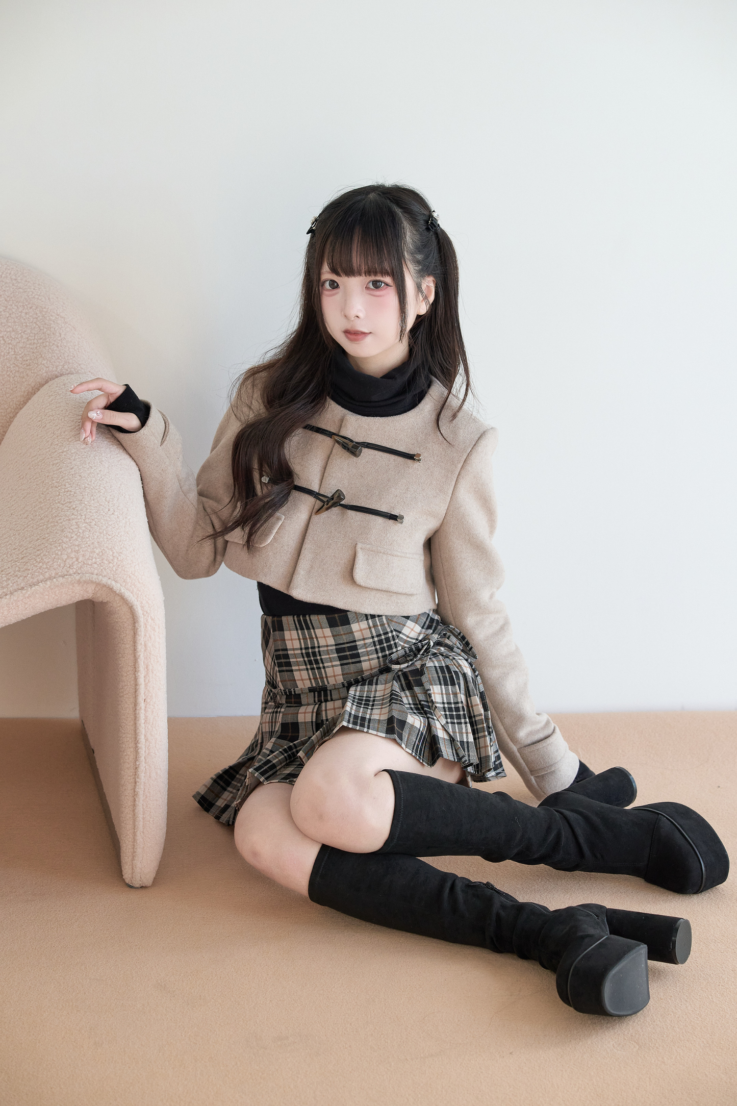 Horn Button Short Jacket