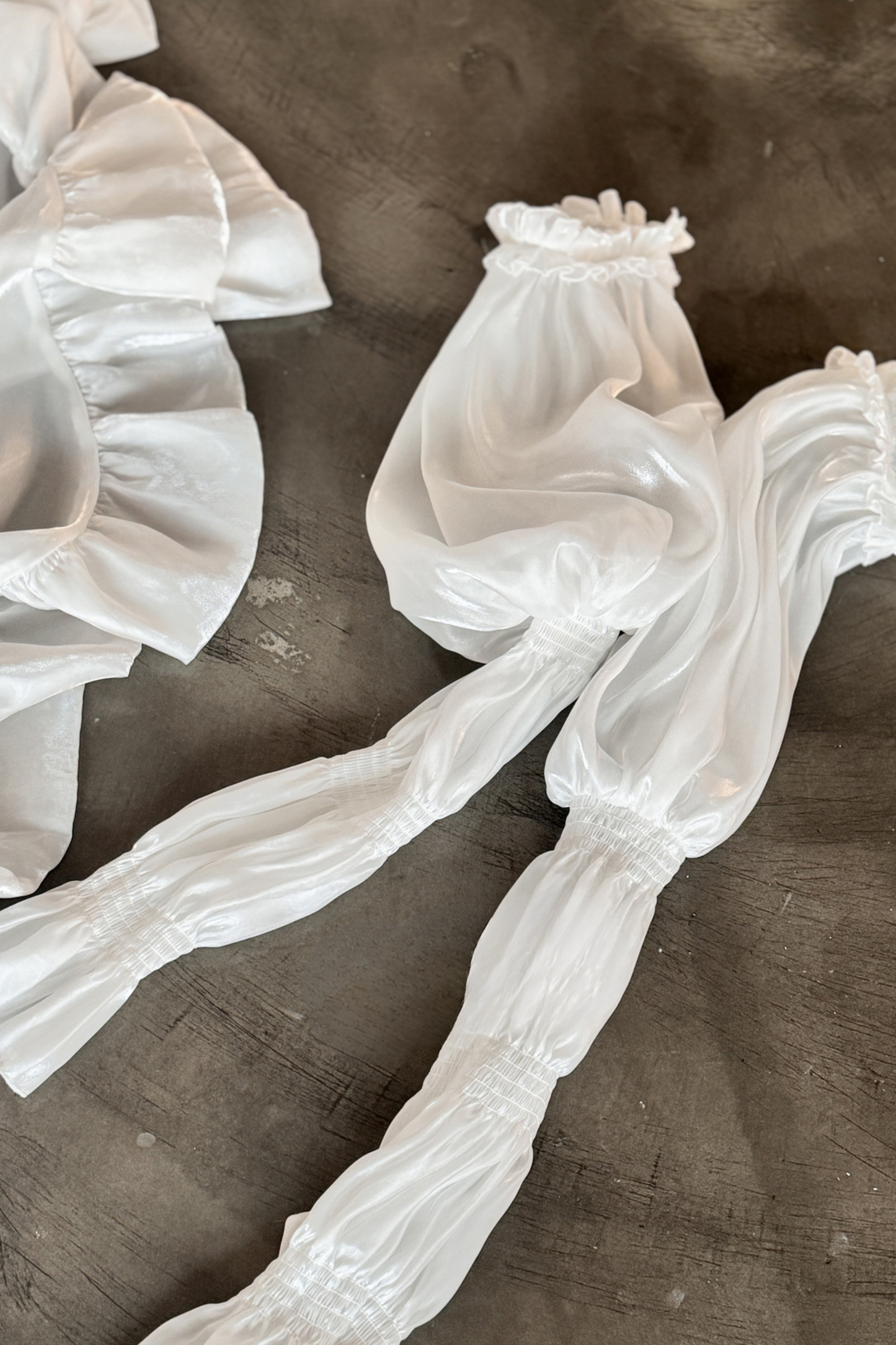 パーフェクトチューブトップ+フリルスカートパンツ+リボンテール