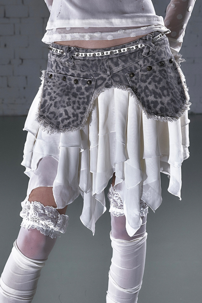 Retro-Punk-Patchwork-Jeansrock