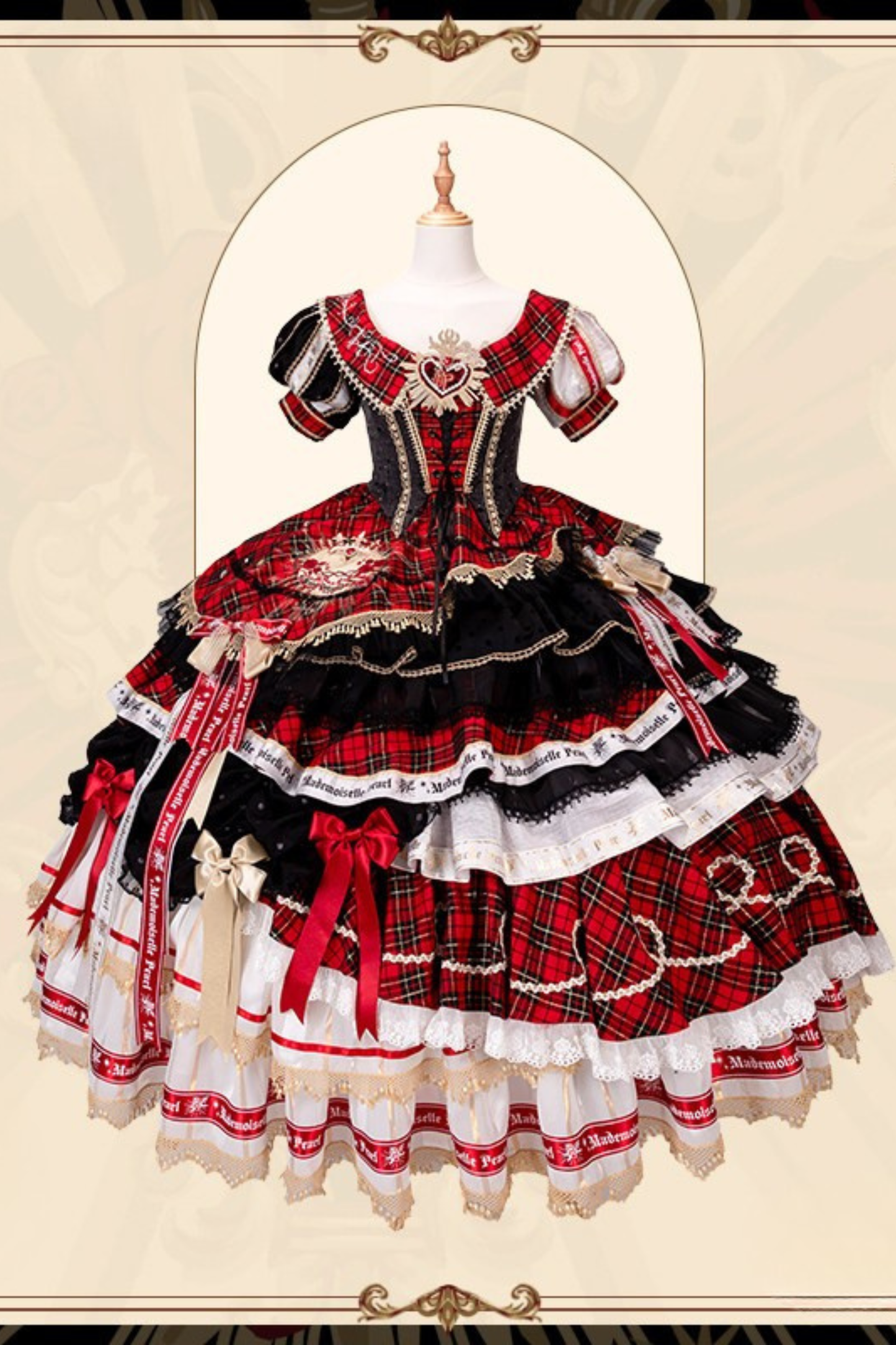 【3月18日予約締切】ホーリーハートロリータドレス+ジャンパースカート+インナー