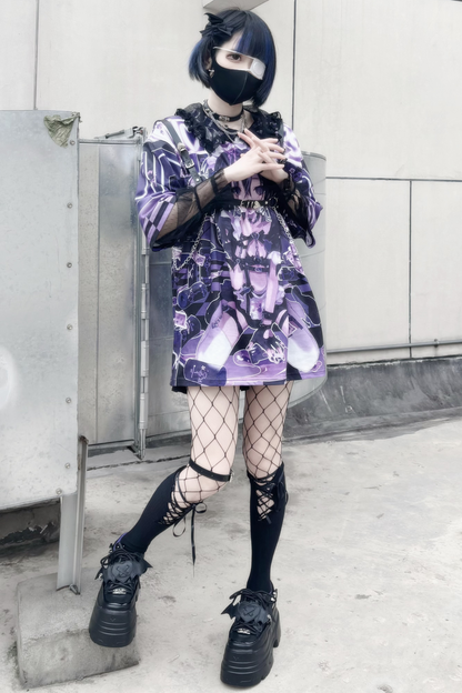Sweet Cool Muffin Punk Platform Shoes