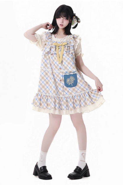 Sunflower Dream Girl Dress + Vest + Shirt + Pants