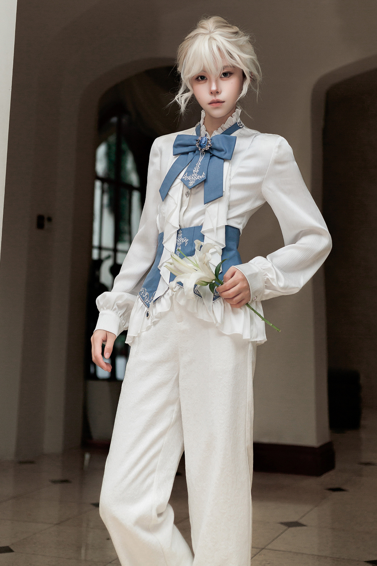 Moonlight Prince Jacket + Top + Corset + Pants