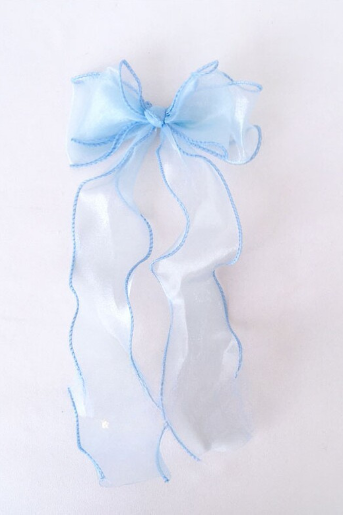 チュールリボンヘアピン