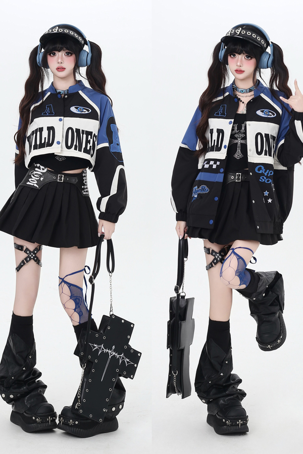 Street Retro American Bike Jacket