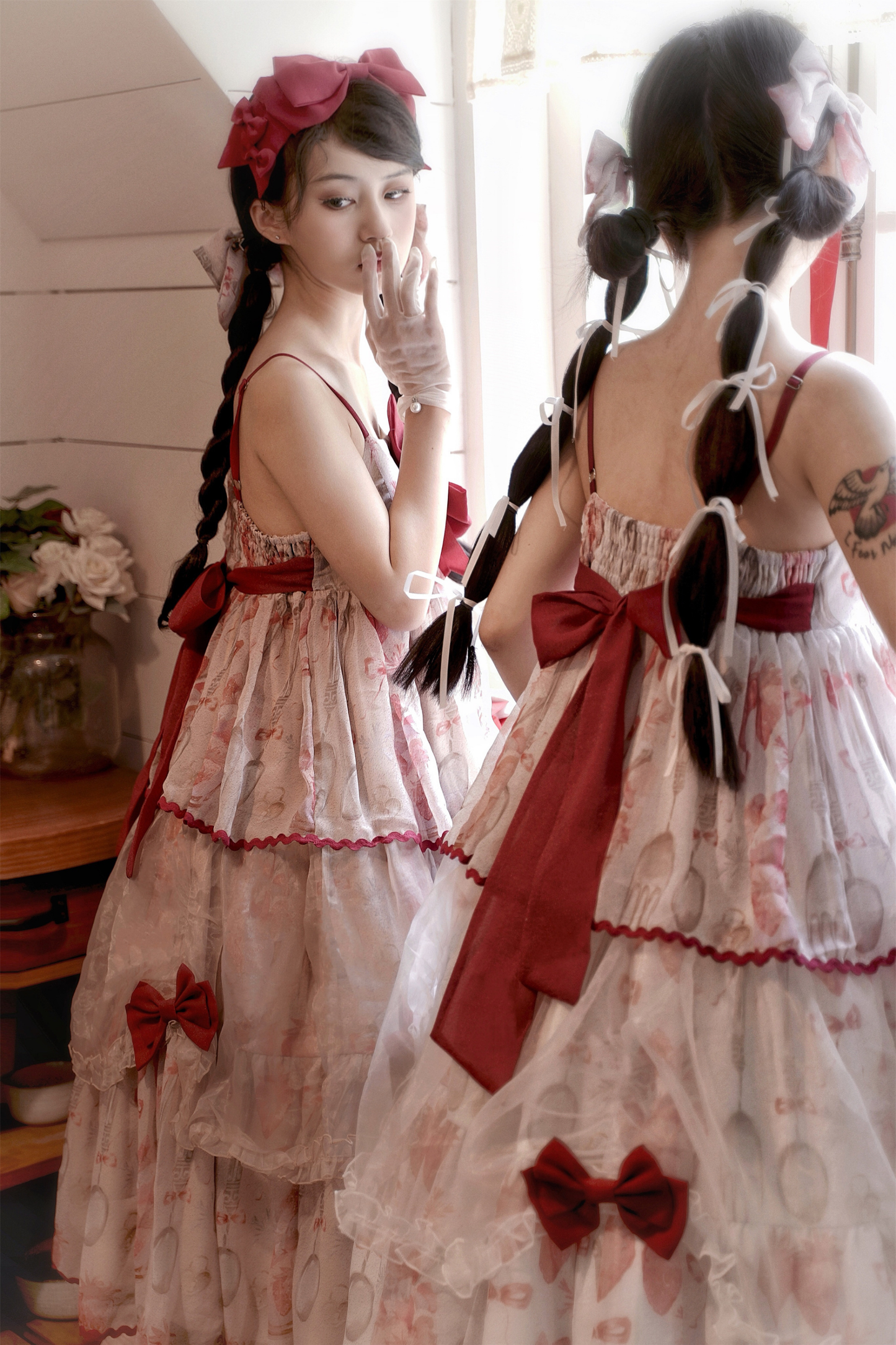 ストロベリーボックスロリータキャミソールドレス