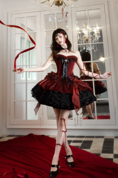 エレガントゴシックドールドレスセット
