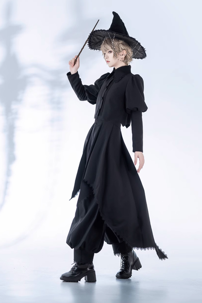 レトロゴシックロリータジャケット+パンツ